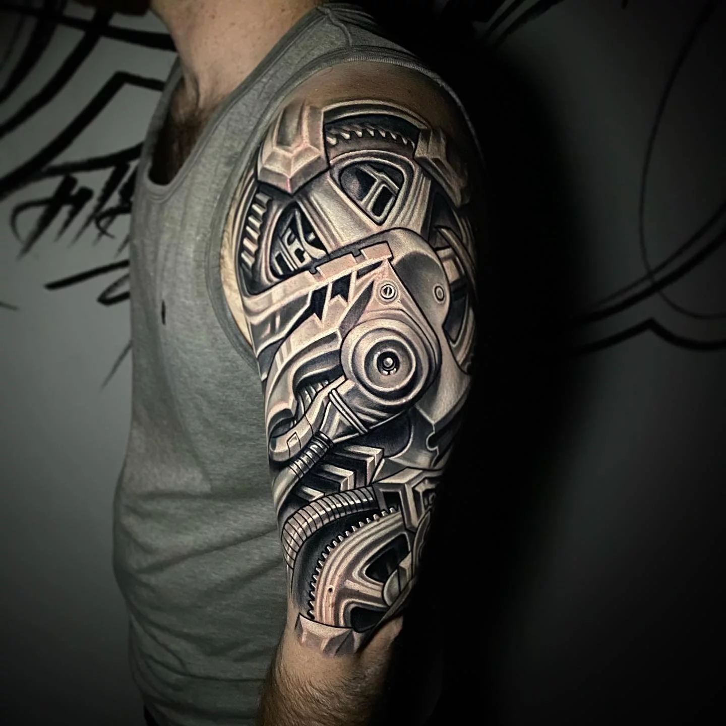 3 Biomechanical Forearm Tattoo Royalty-Free Images, Stock Photos & Pictures  | Shutterstock