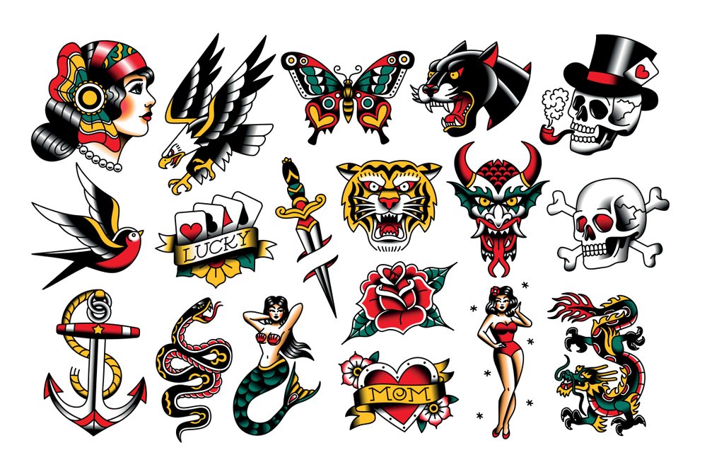Traditional American Tattoos Spokane Tattoo Shop